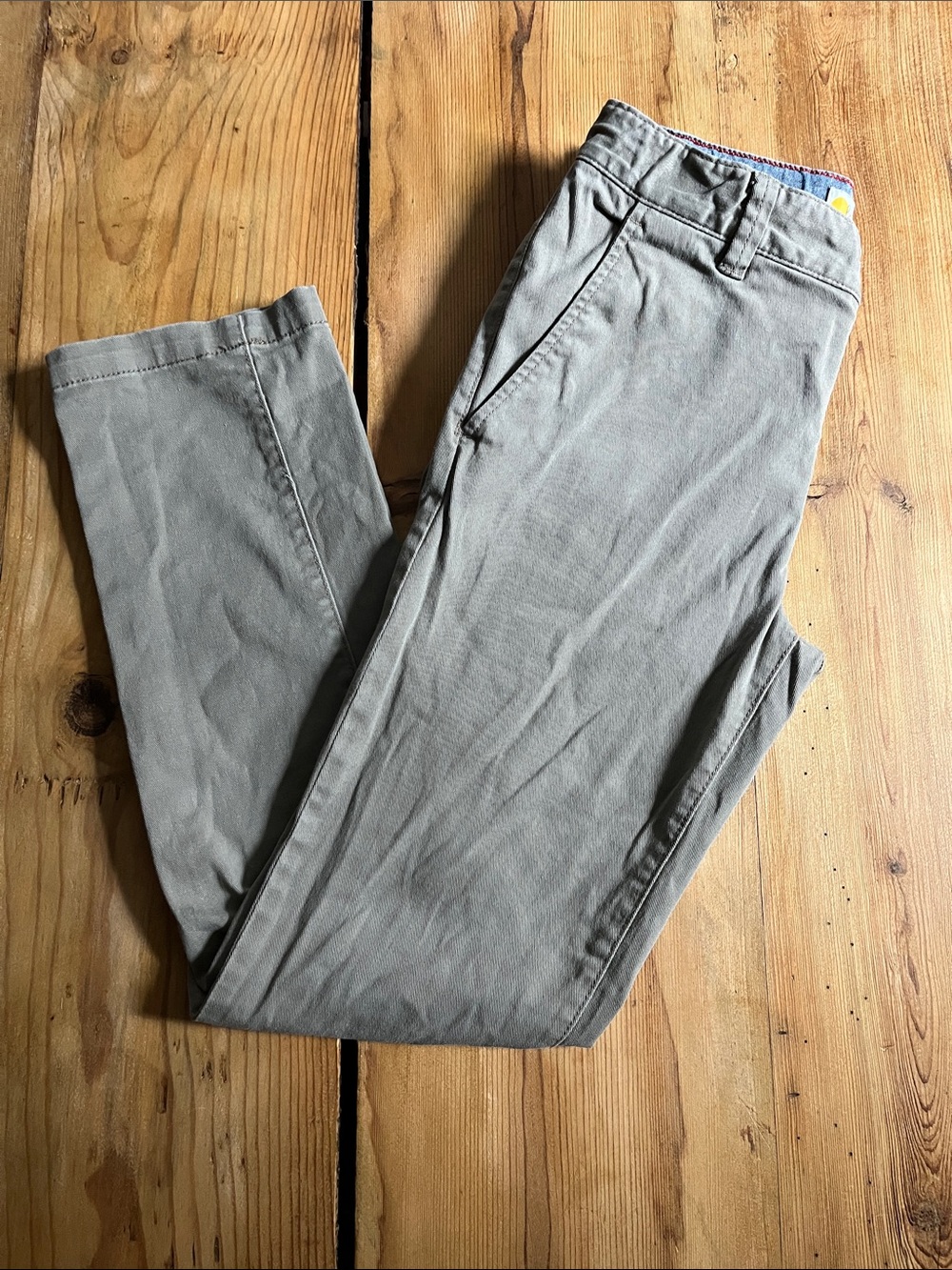 MINI BODEN 11 Taupe Brown Chino Pants